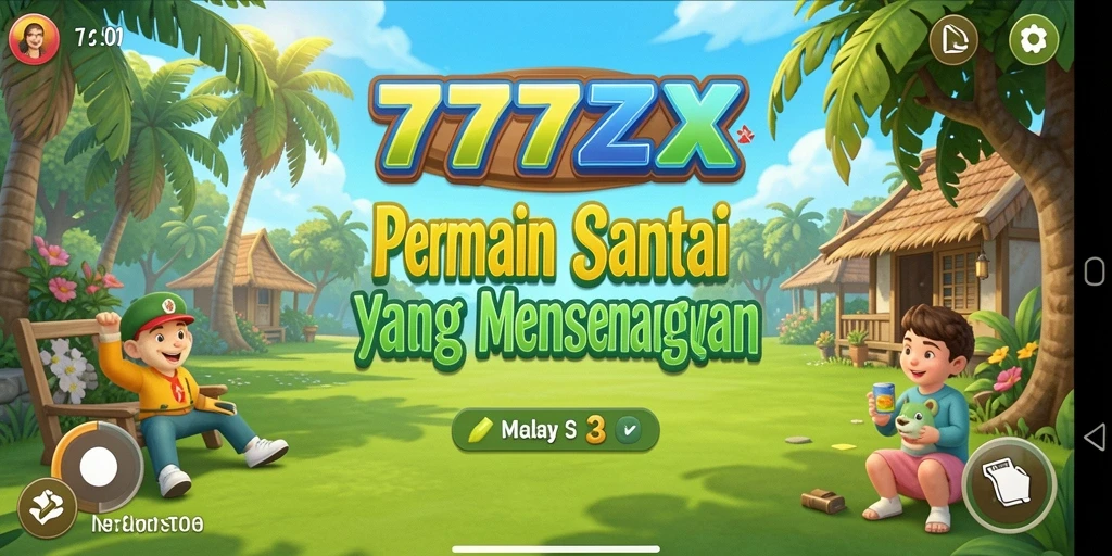 Tampilan gameplay 777ZX yang menyenangkan dan seru.