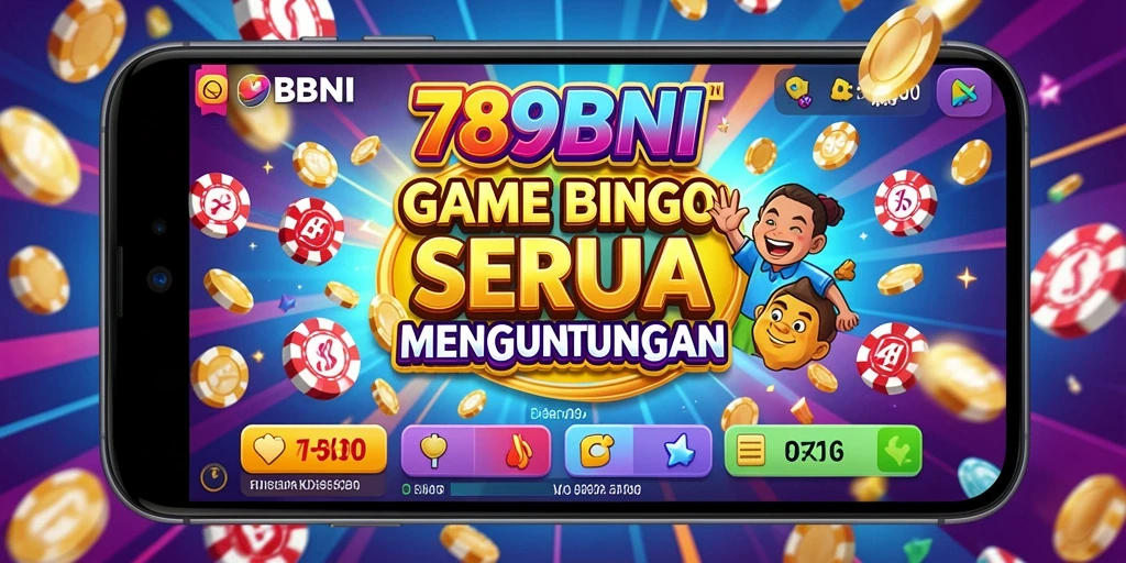 Tampilan gameplay Bingo yang menarik dan menghibur dari 789BNI.