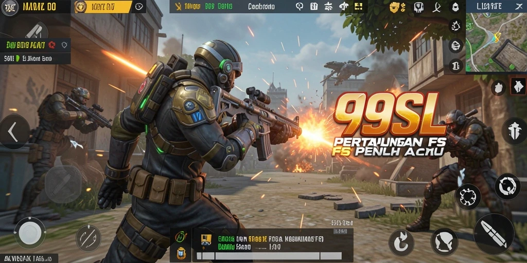Tangkapan layar gameplay 99SL yang menegangkan dan mendebarkan.