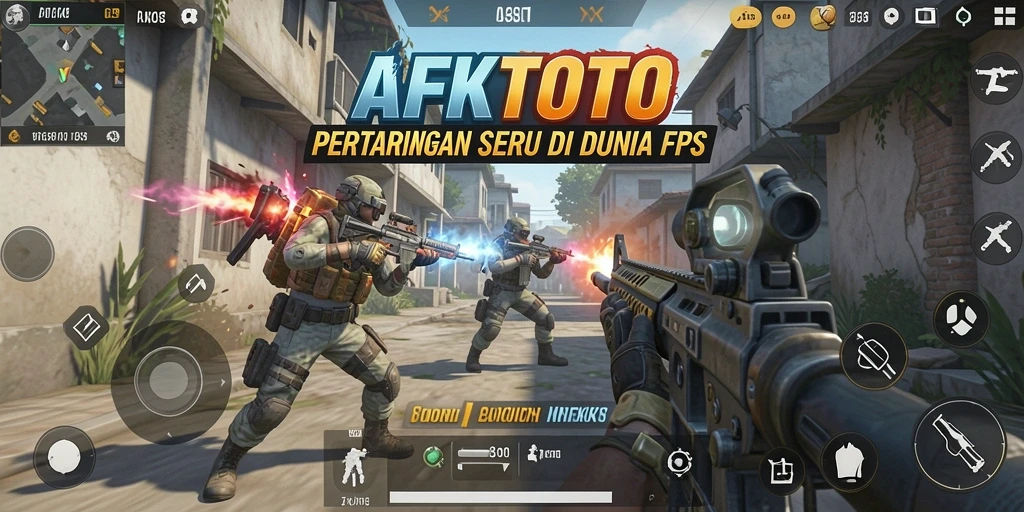 Tangkap momen seru dalam gameplay FPS AFKTOTO dengan grafis tajam.