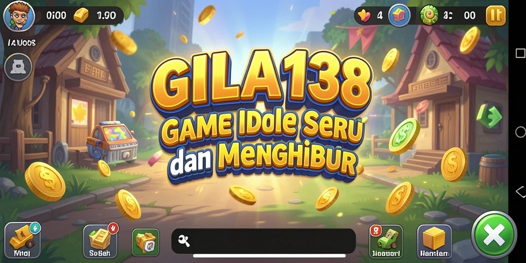Tangkapan layar GILA138 menunjukkan aksi gameplay Idle yang seru.